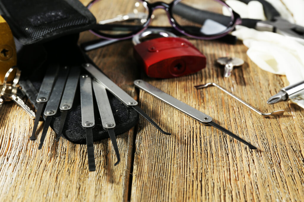 greensboro locksmith lock picks photo